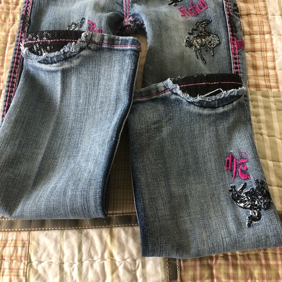 Girls Size 6 cowgirl tuff, 6x rock 47 - Picture 4 of 6